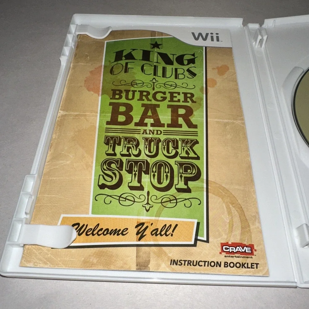 King of Clubs (Nintendo Wii, 2008) CIB Complete w/ Manual Near Mint Condition